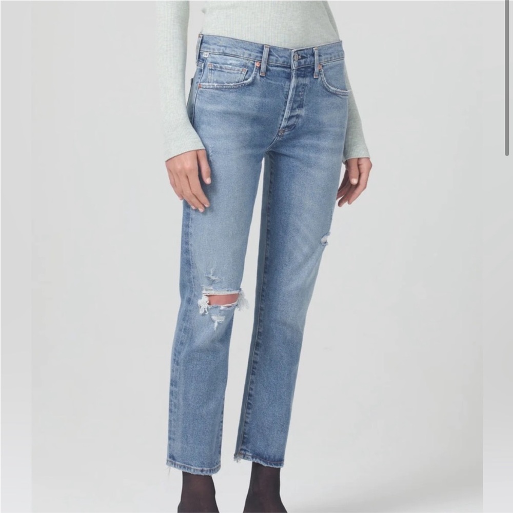 Citizens of Humanity Emerson Slim Fit Boyfriend Jean Blue size 25